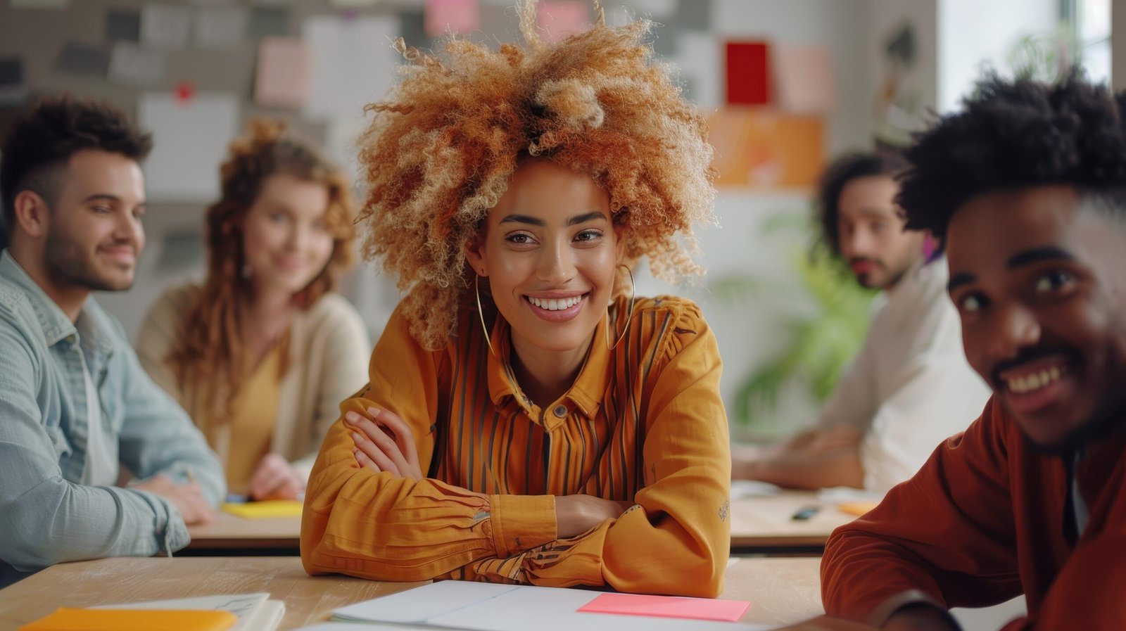 Profissionais em colaboração